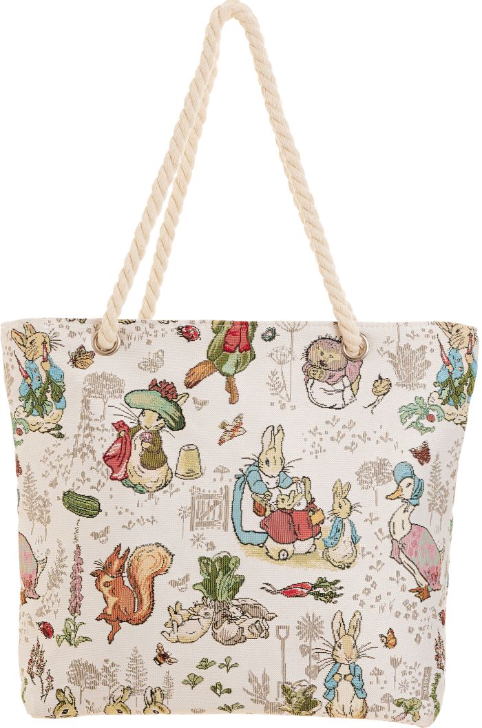 Peter Rabbit Rope Tote Beach Bag