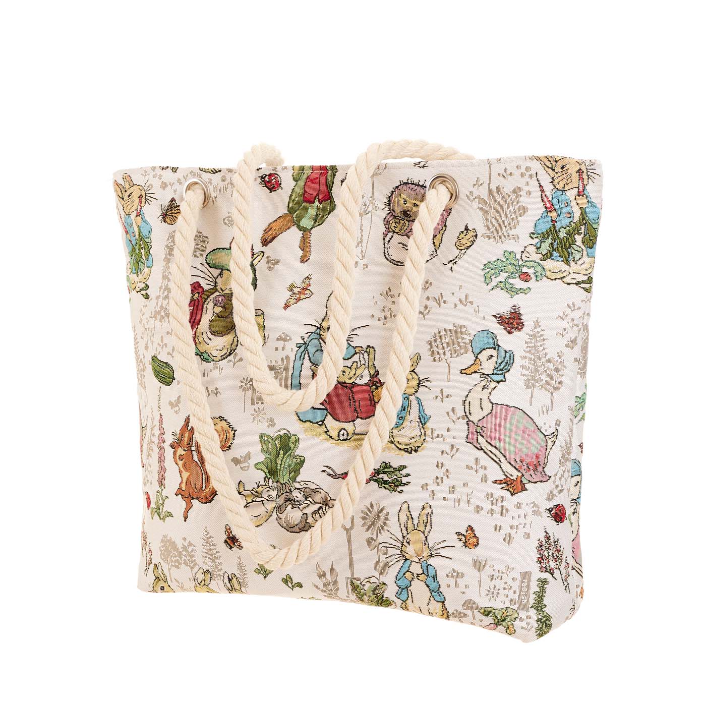 Peter Rabbit Rope Tote Beach Bag
