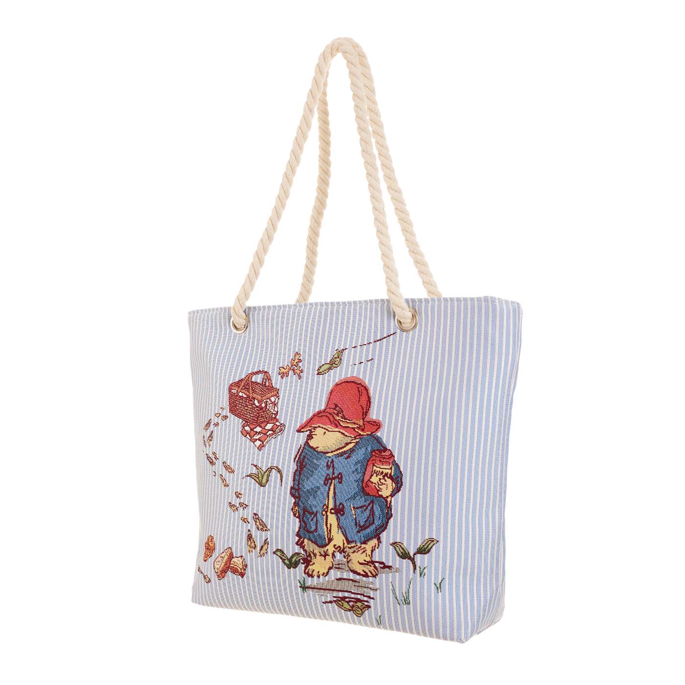Paddington Bear Marmalade Rope Tote Beach Bag