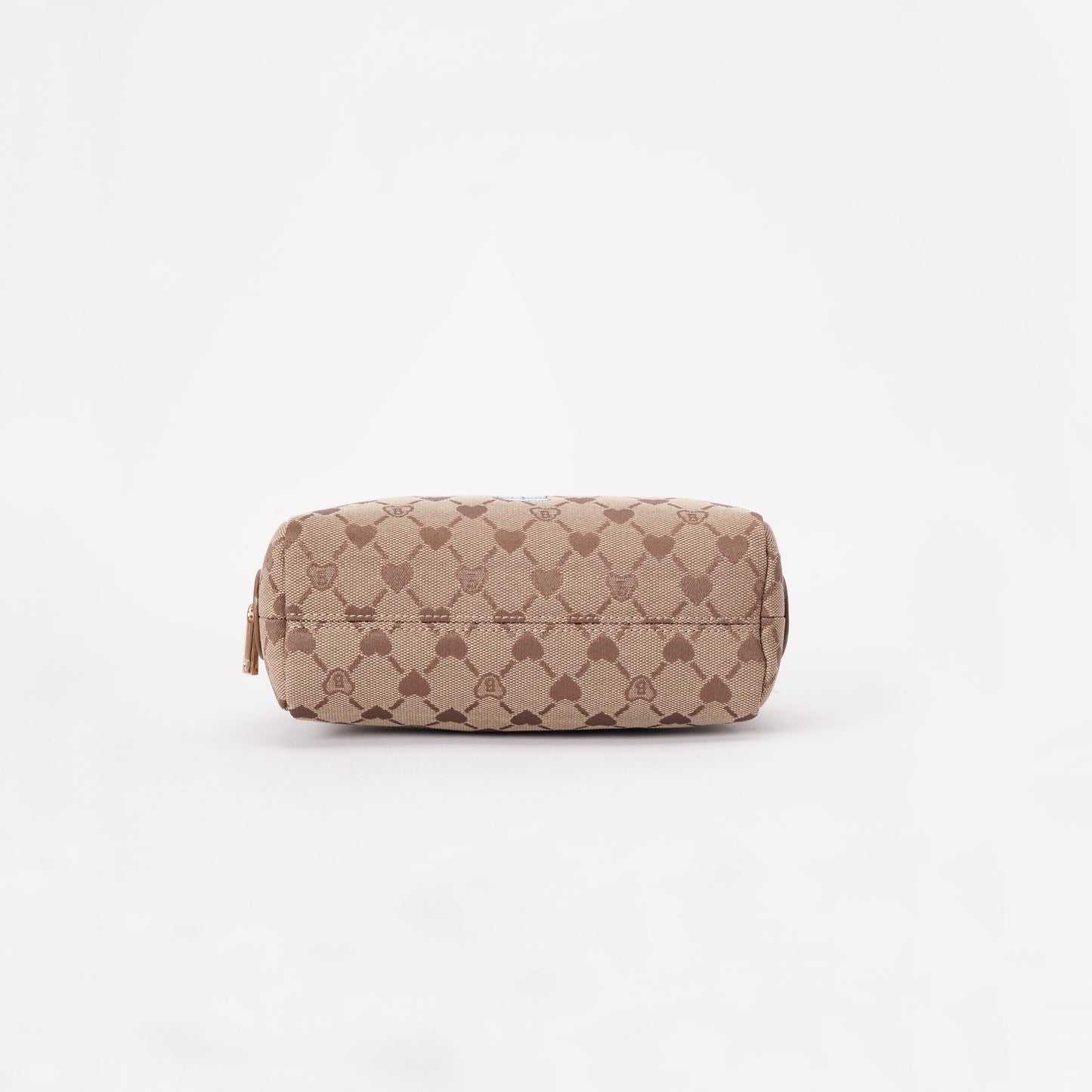 Signare London - B-Loved Beauty Bag On Beige Monogram