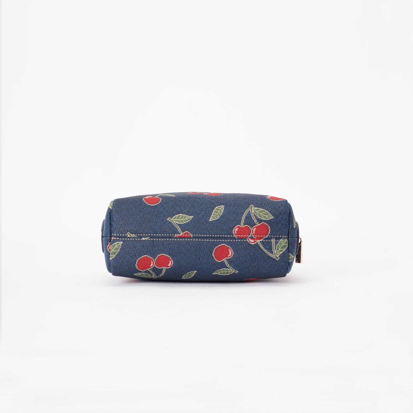 Signare London - Cherry Denim Blue Beauty Bag