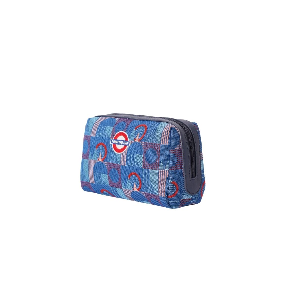 Signare London - Beauty Bag TfL Piccadilly Moquette Mind The Gap