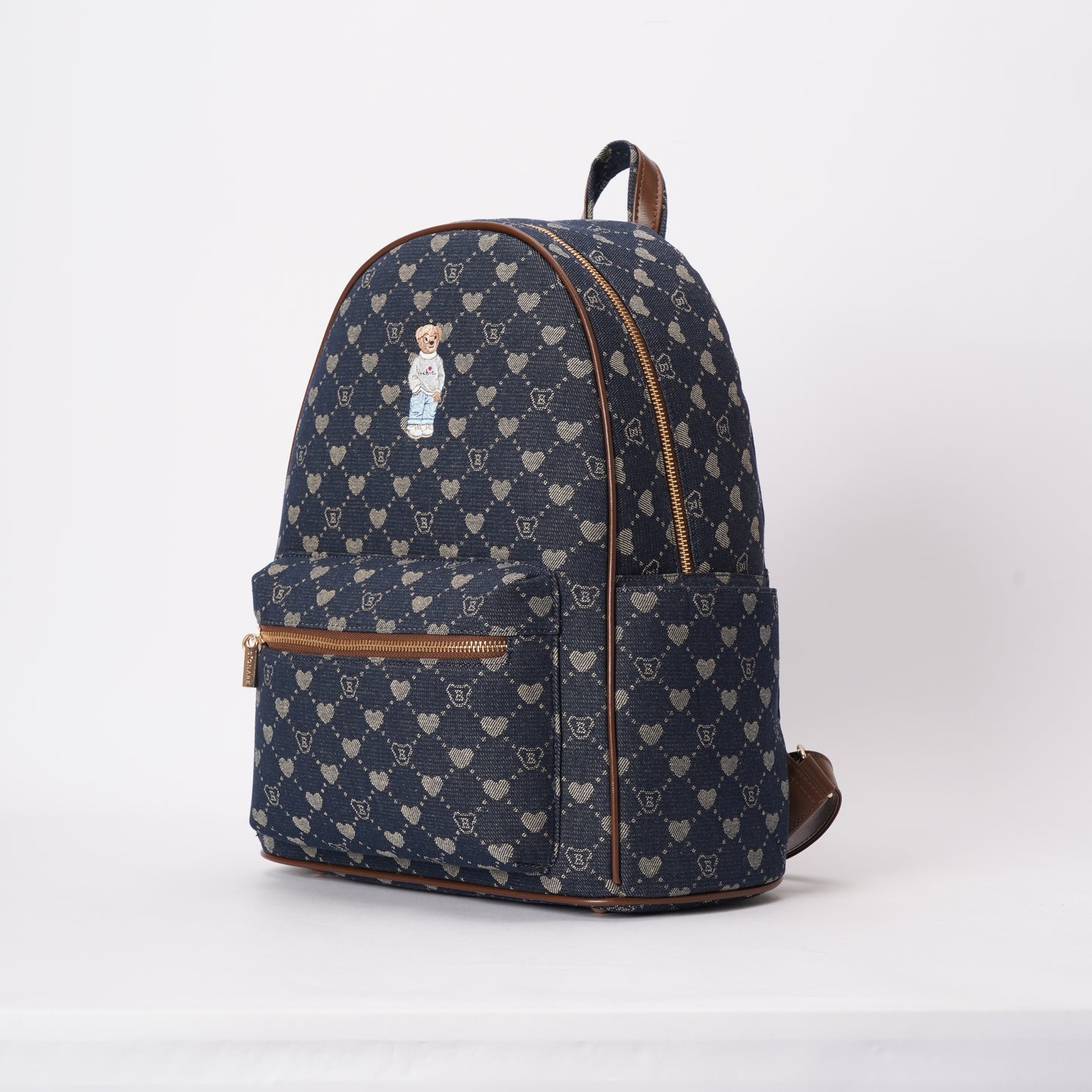 Signare London - B-Loved Denim Blue Big Rucksack