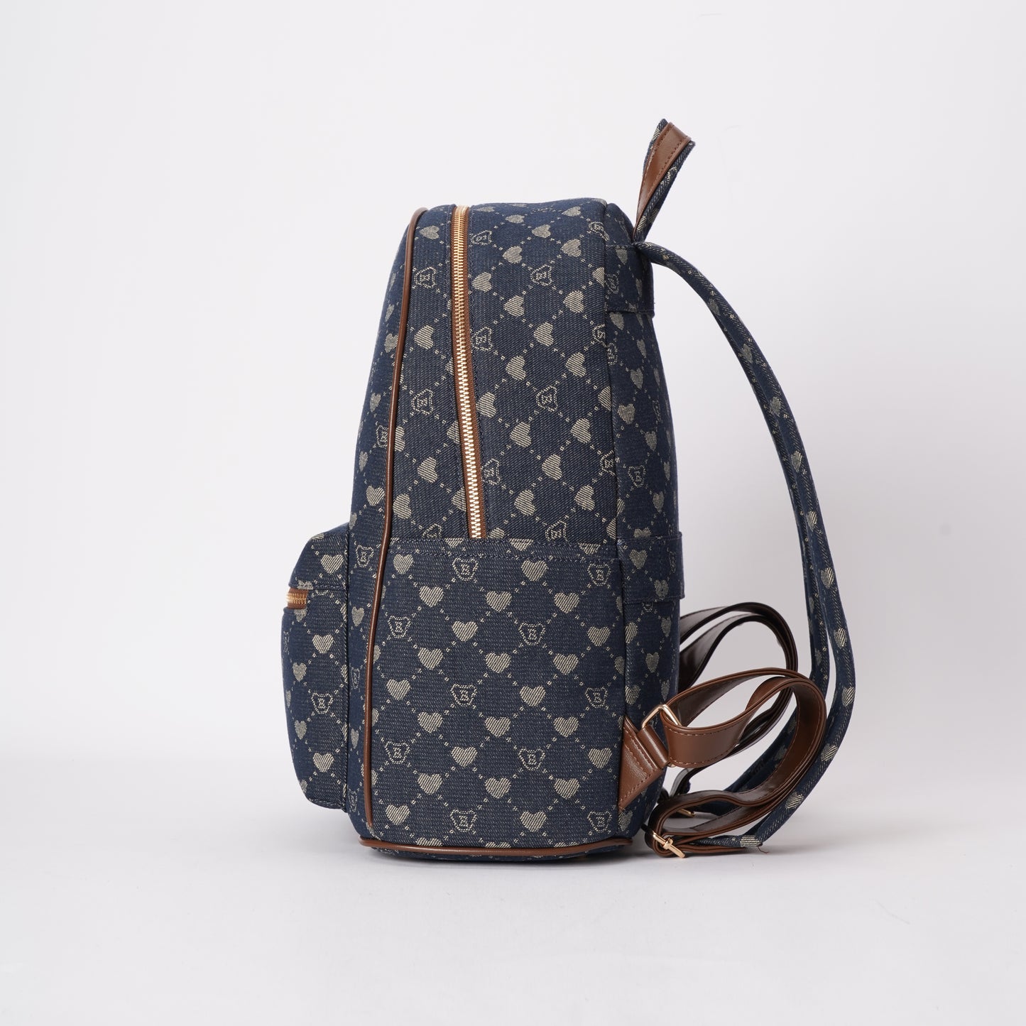 Signare London - B-Loved Denim Blue Big Rucksack