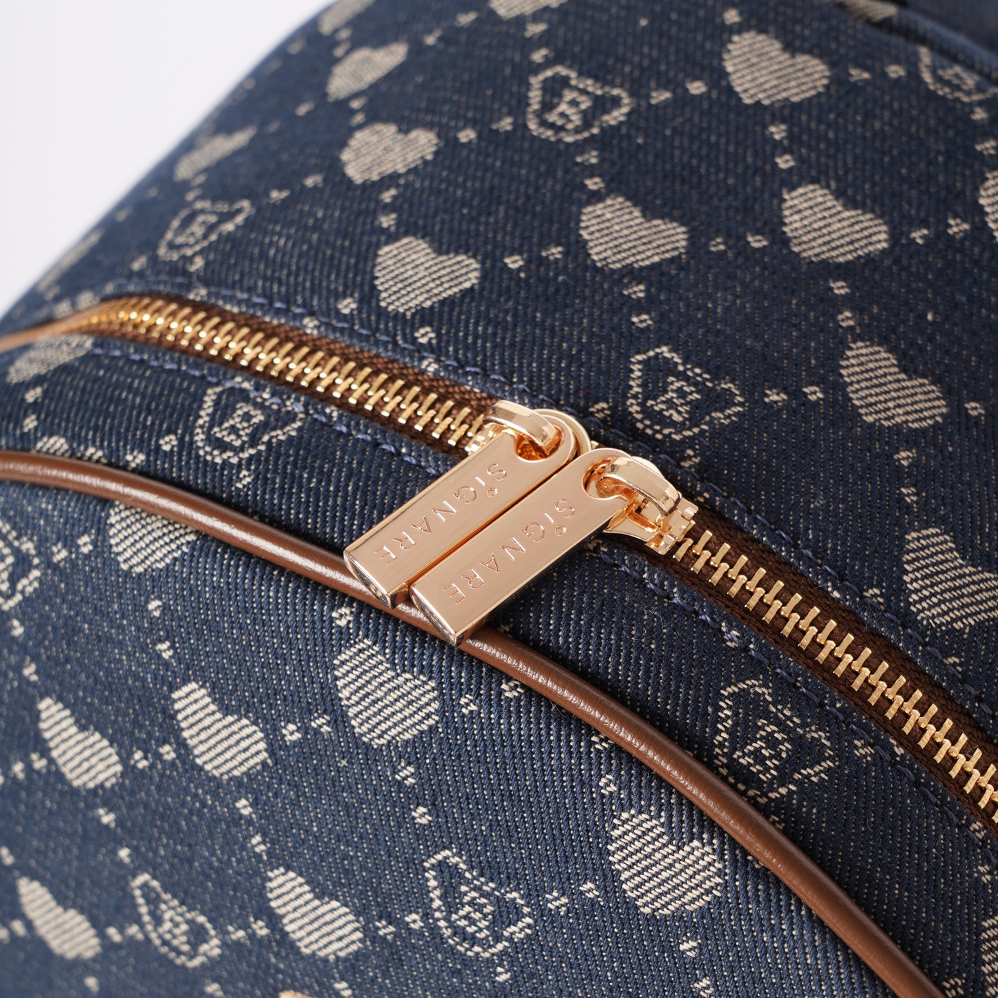 Signare London - B-Loved Denim Blue Big Rucksack