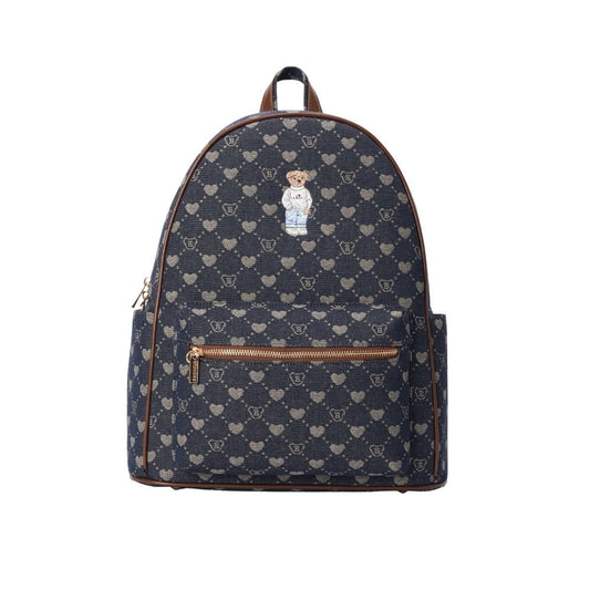 Signare London - B-Loved Denim Blue Big Rucksack