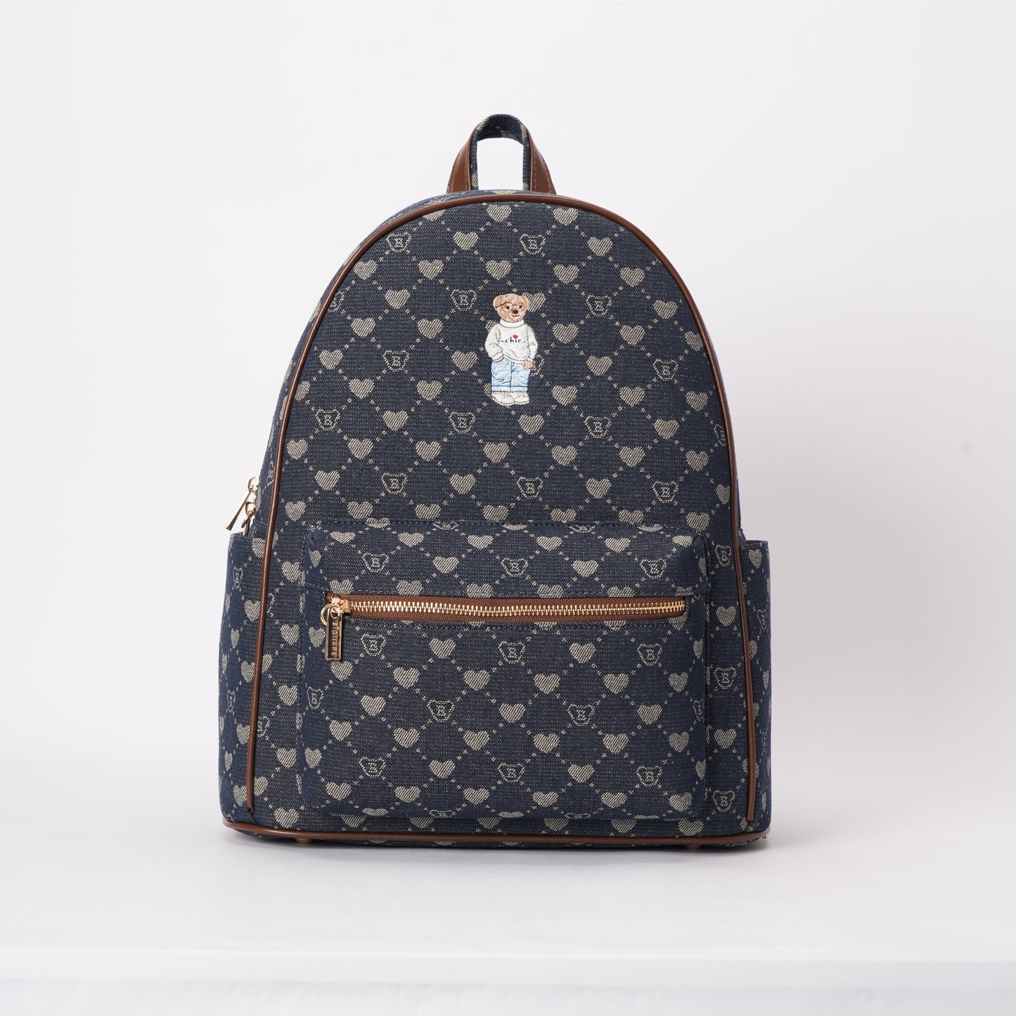 Signare London - B-Loved Denim Blue Big Rucksack