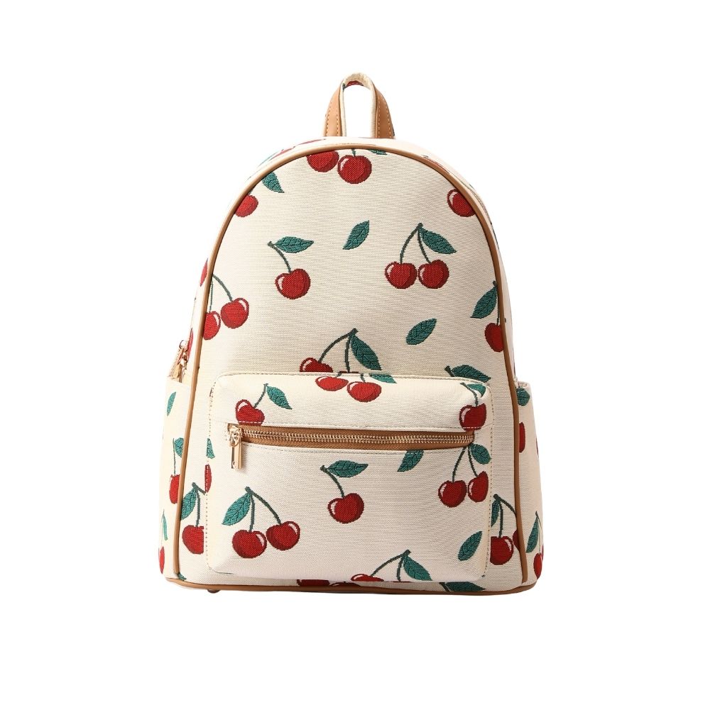 Signare London - Cherry Cream Big Rucksack