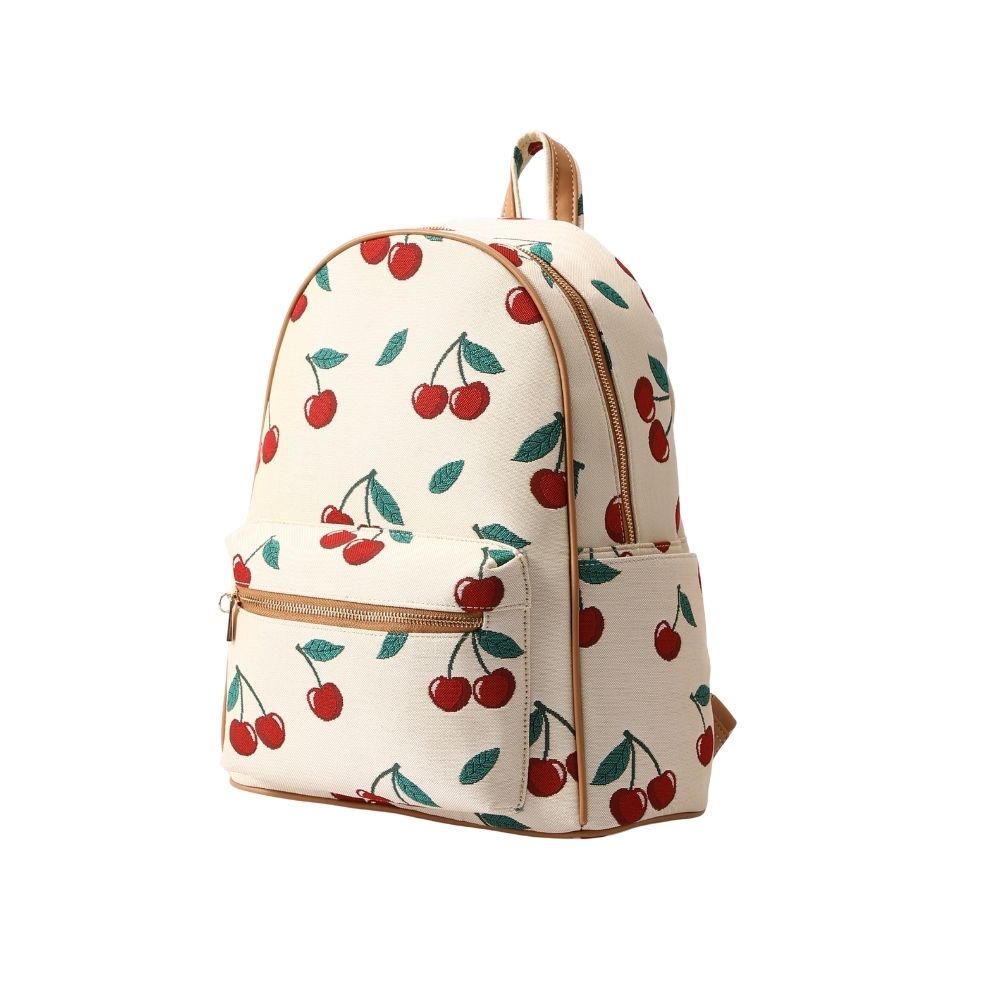 Signare London - Cherry Cream Big Rucksack