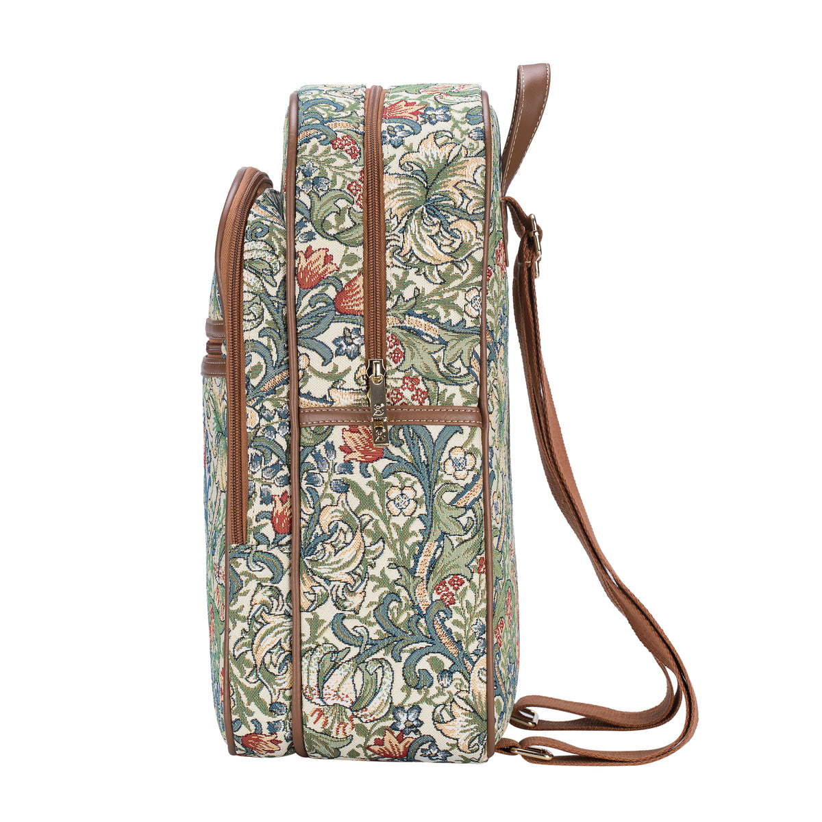 William Morris Golden Lily Green Backpack