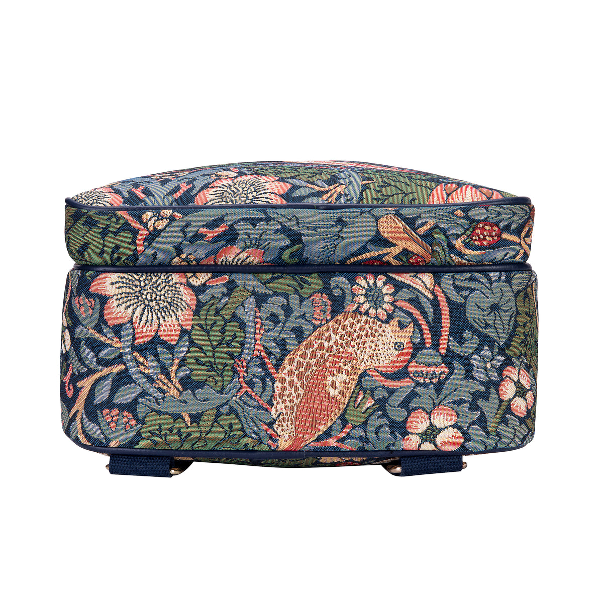 William Morris Strawberry Thief Blue Backpack