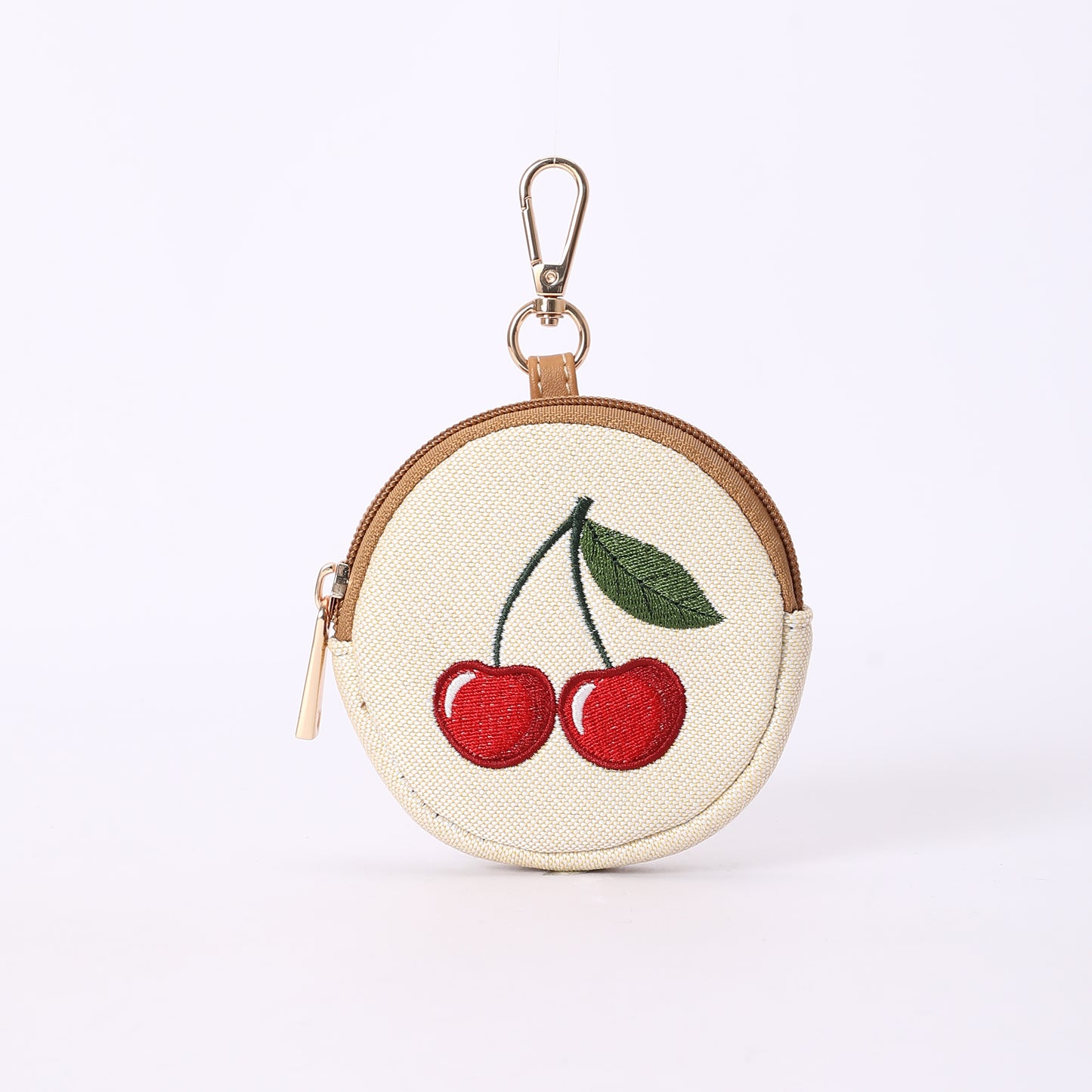 Signare London - Cherry Cream Bubble Zip Charm