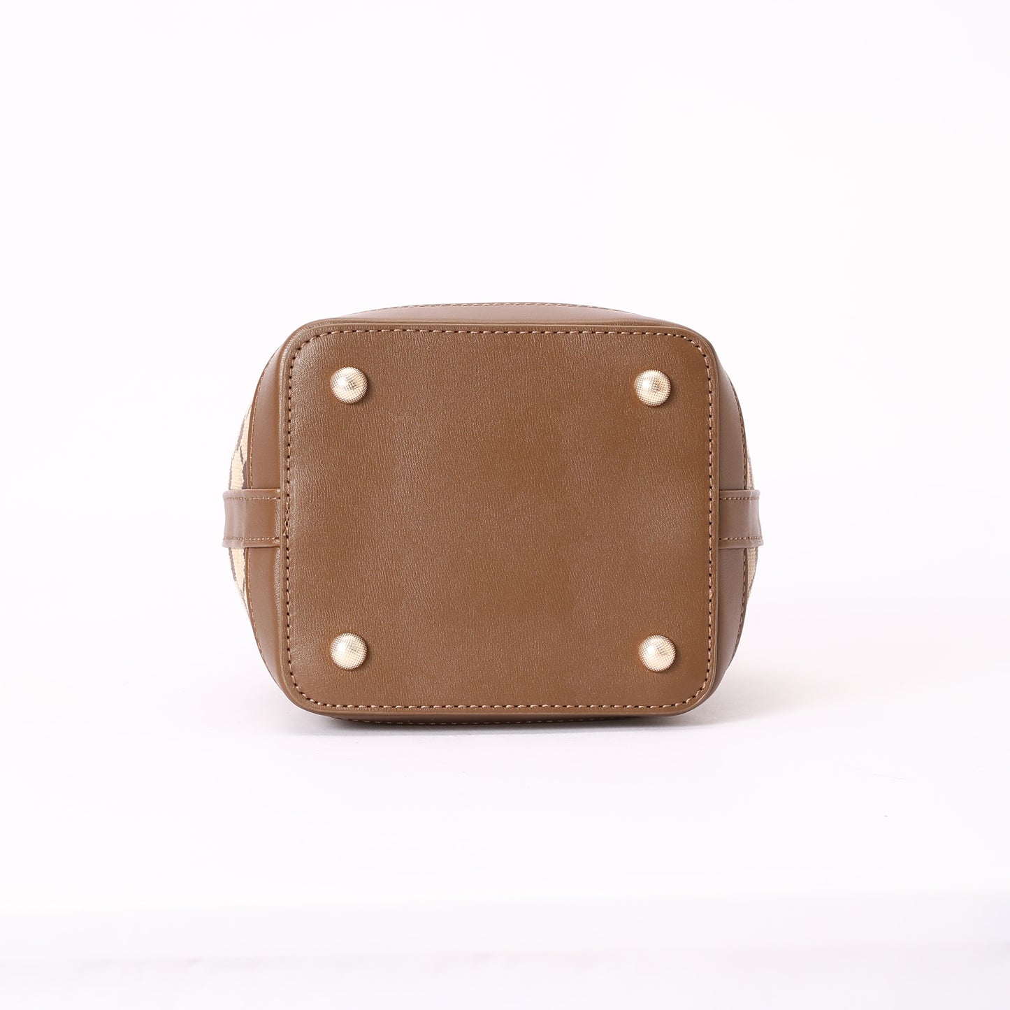 Signare London - B-Loved Bear Beige Bucket Handbag