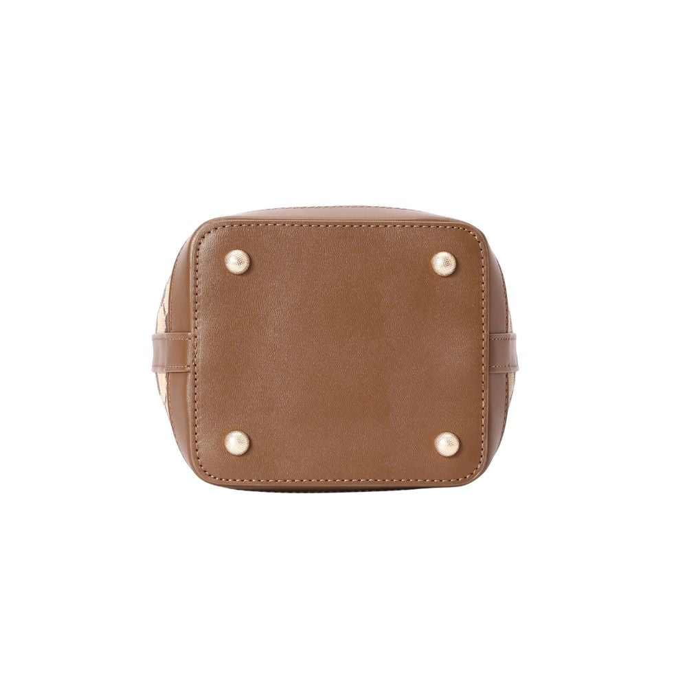 Signare London - B-Loved Bear Beige Bucket Handbag