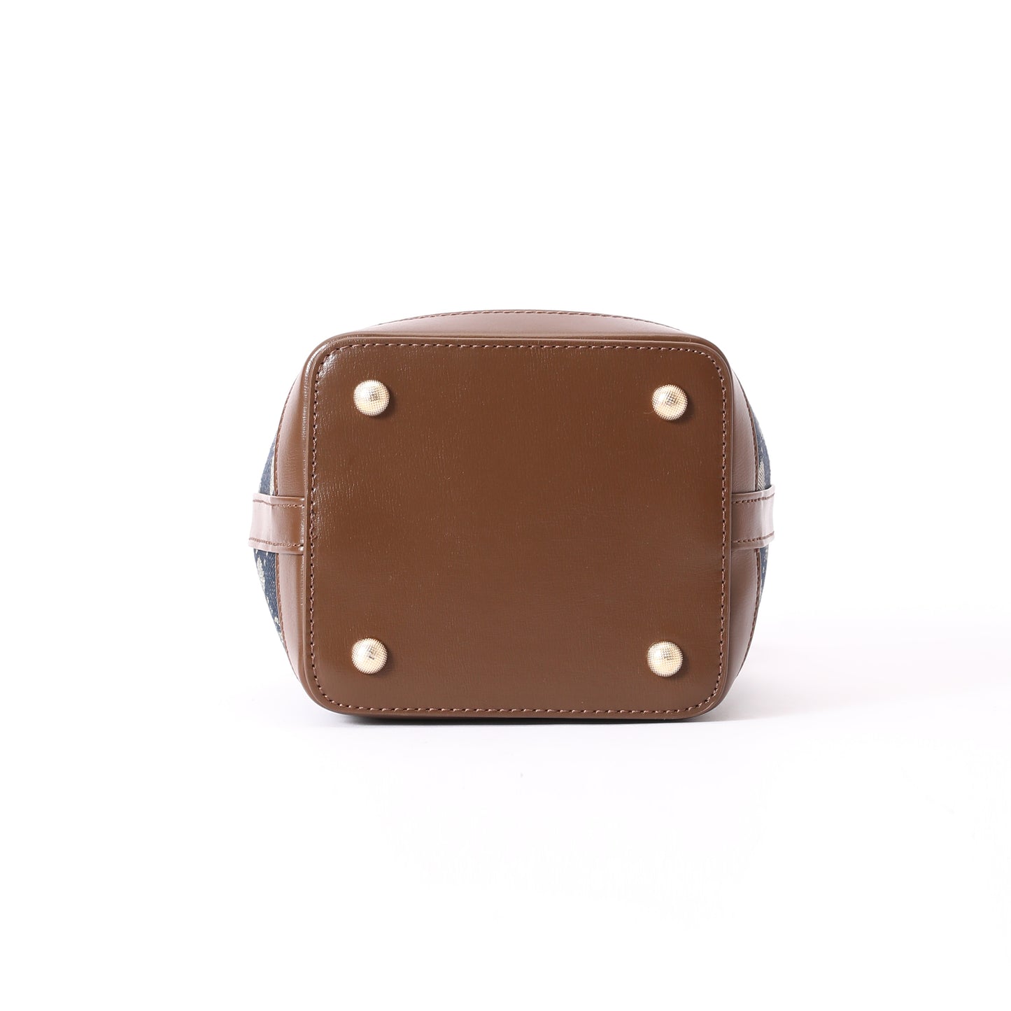 Signare London - B-Loved Bear Denim Blue Bucket Handbag