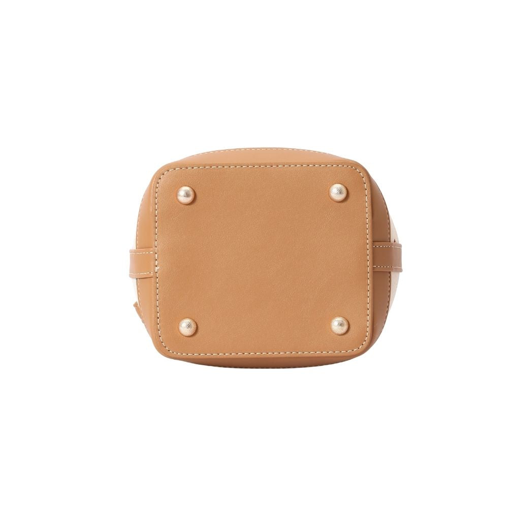 Cherry Cream Bucket Handbag