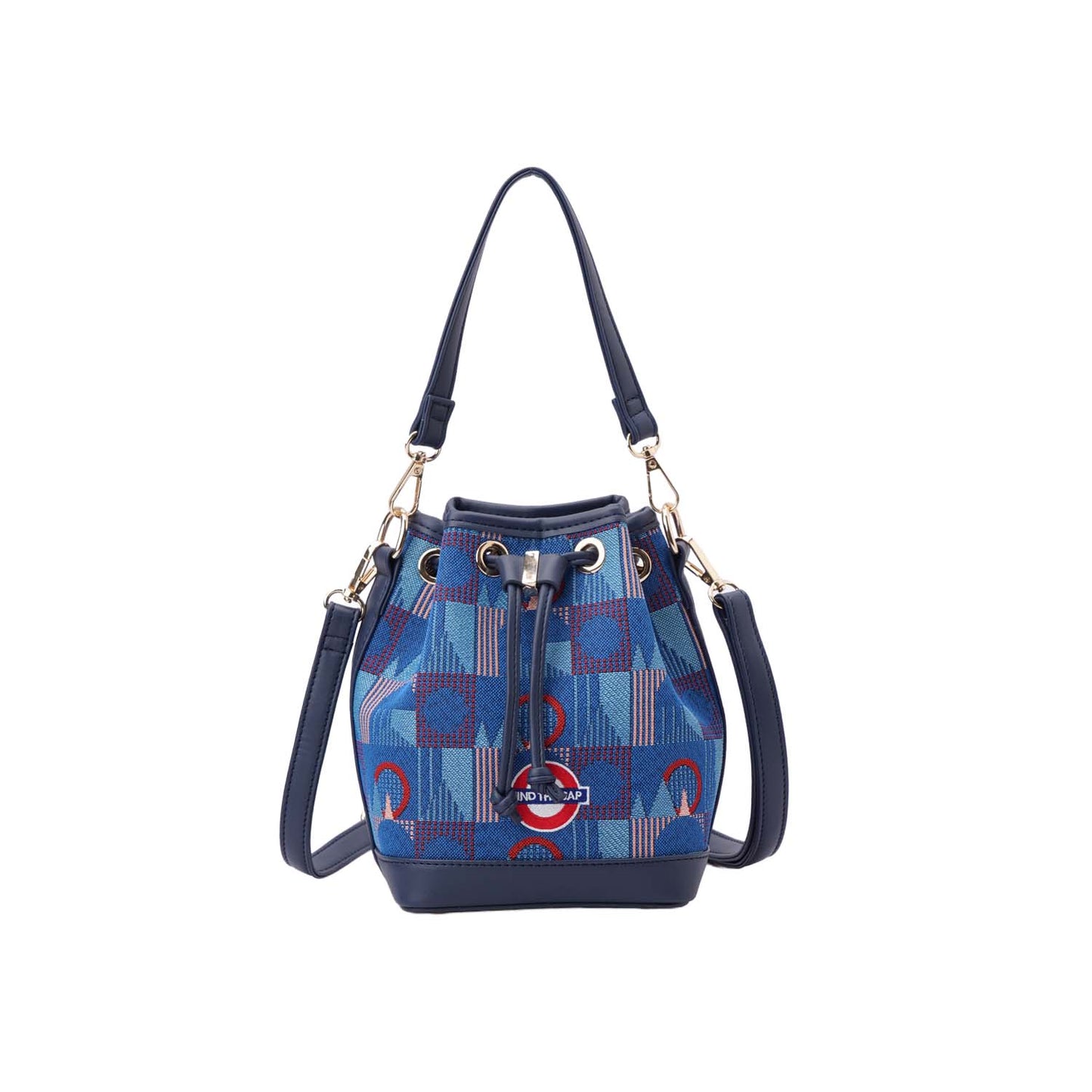 Bucket Handbag TfL Piccadilly Moquette Mind the Gap