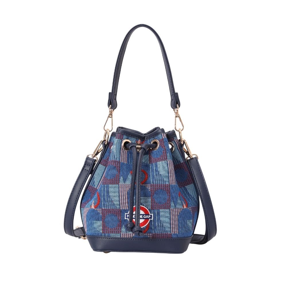 Bucket Handbag TfL Piccadilly Moquette Mind the Gap
