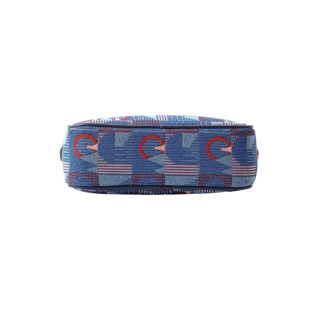TfL Piccadilly Moquette Mind the Gap Camera Crossbody Bag