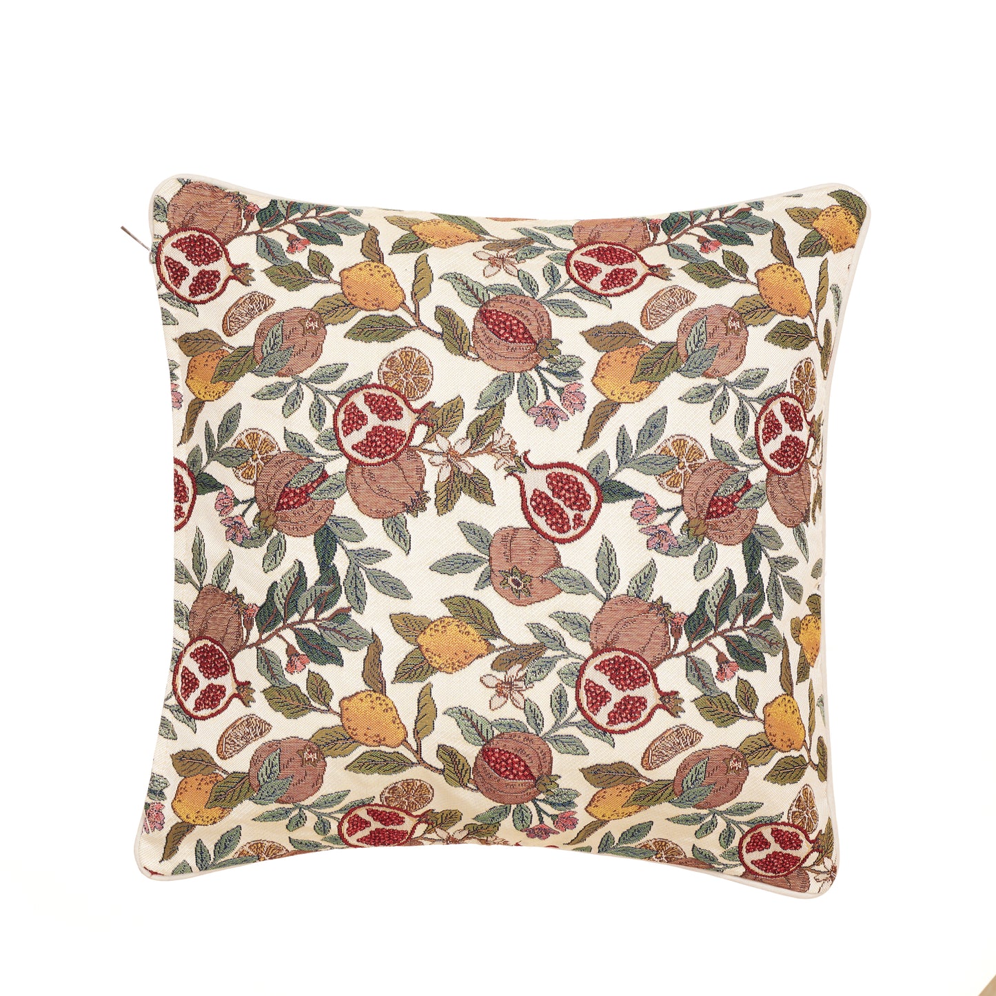 Pomegranate Lemon Decorative Design Home Pillow Case/ Cushion Cover 18x18 Inch