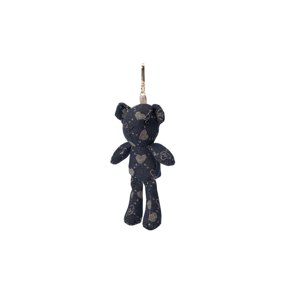 B-Loved Bear Denim Blue Bag Charm