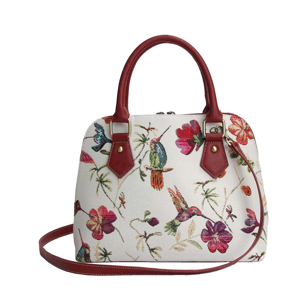 Hummingbird Convertible Top Handle Purse Handbag