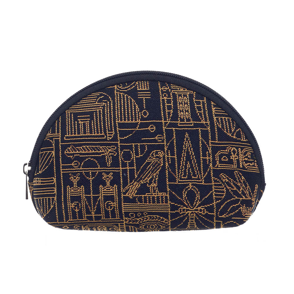 British Museum Egyptian Black Cosmetic Make Up Bag