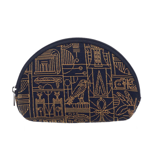 British Museum Egyptian Black Cosmetic Make Up Bag