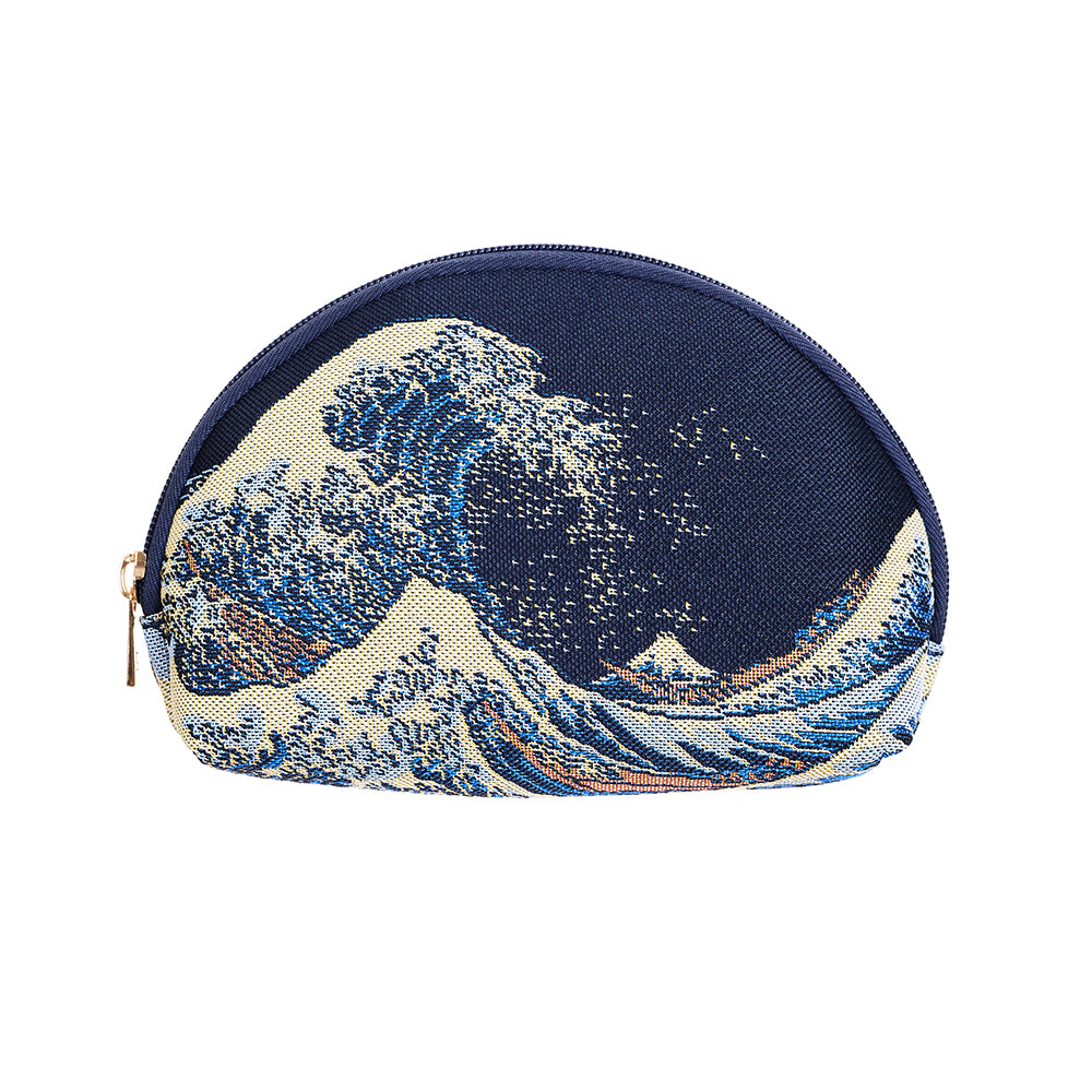 The British Museum - Great Wave off Kanagawa Cosmetic Make Up Bag