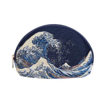 The British Museum - Great Wave off Kanagawa Cosmetic Make Up Bag