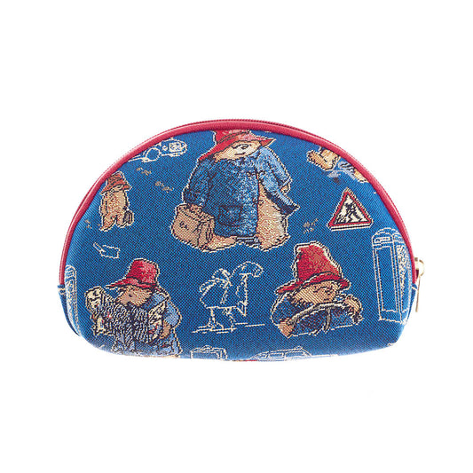 Paddington Bear Blue Cosmetic Make Up Bag