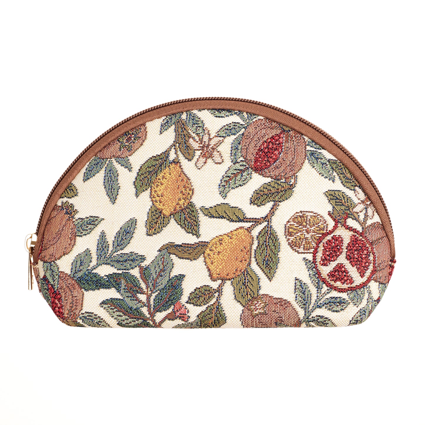 Pomegranate Lemon Cosmetic Make Up Bag