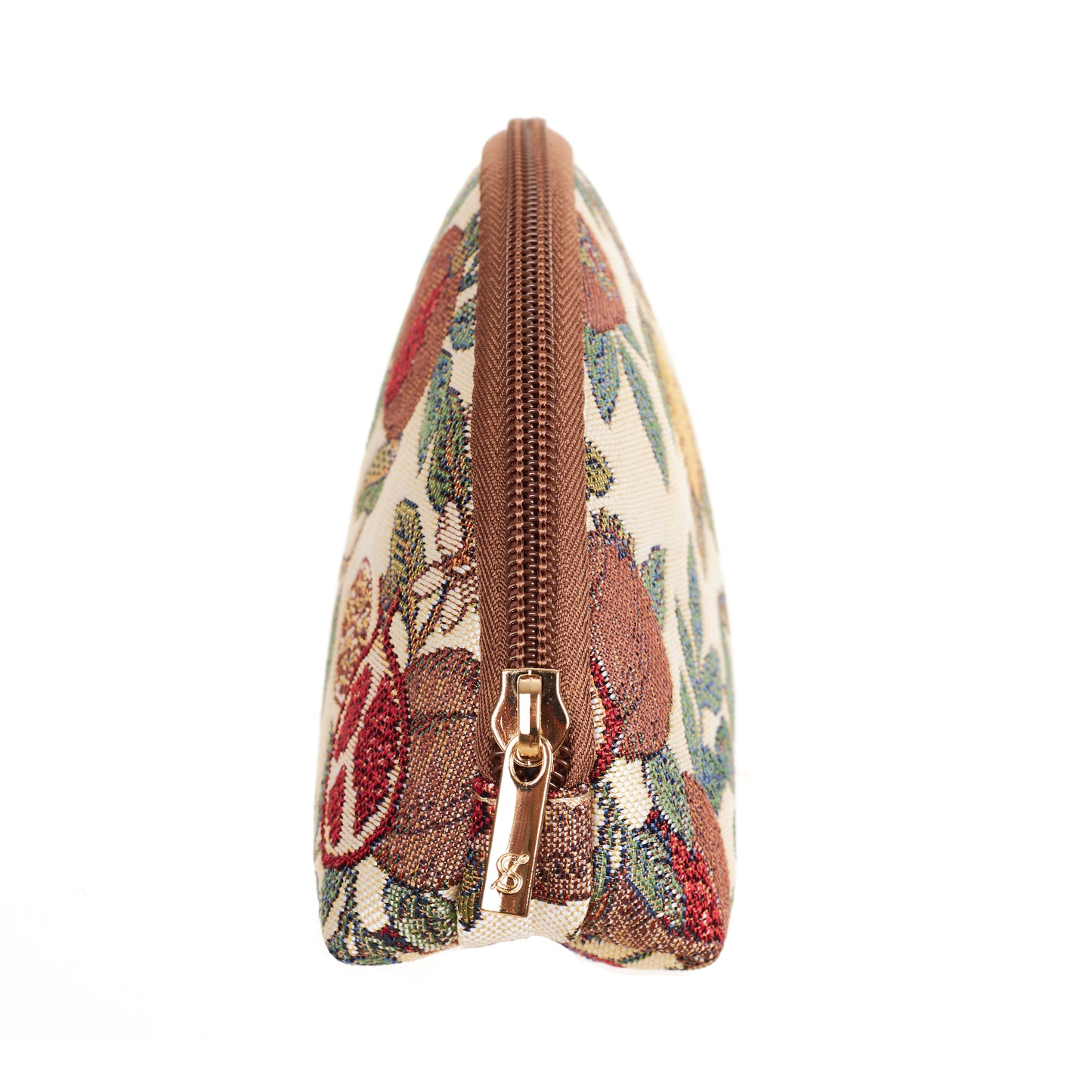 Pomegranate Lemon Cosmetic Make Up Bag