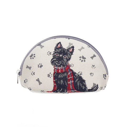 Scottie Dog Animal Design Cosmetic Make Up Bag