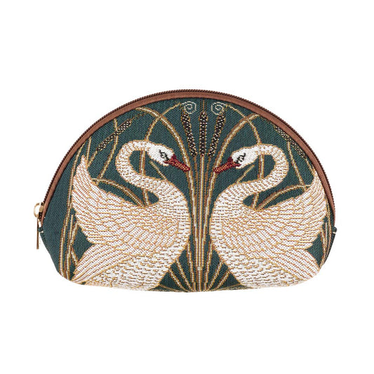 Swan, Rush and Iris Cosmetic Make Up Bag