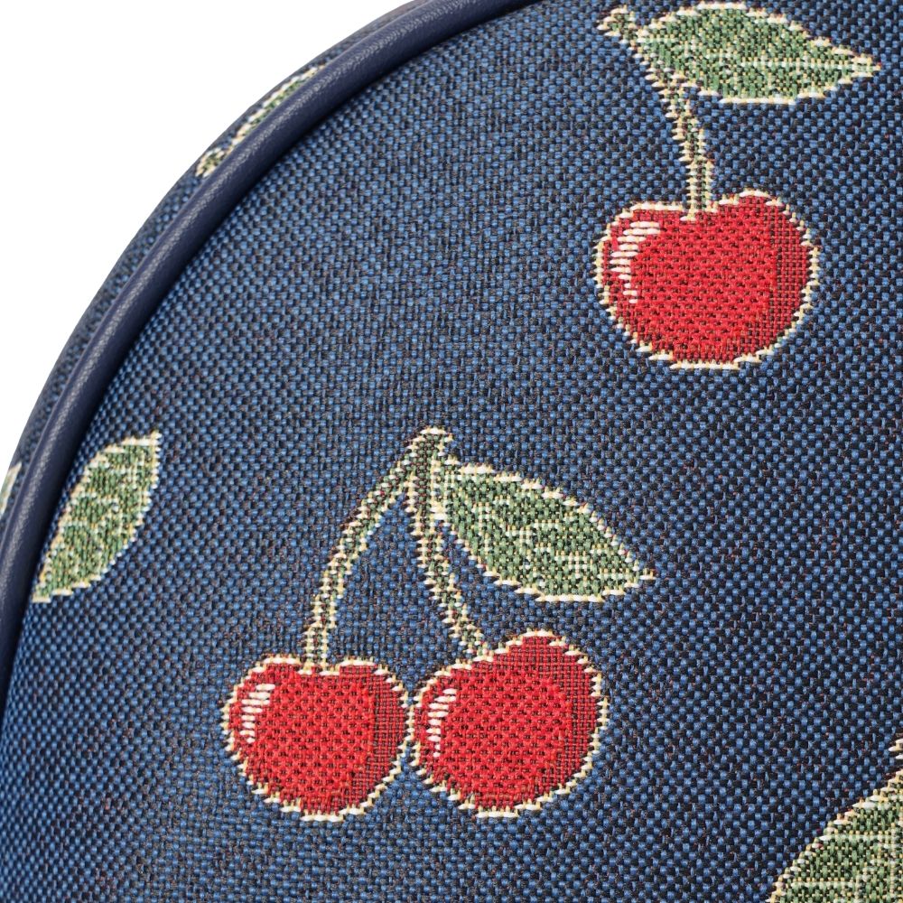 Cherry Denim Blue Daypack/ Rucksack