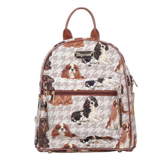 Cavalier King Charles Spaniel Dog Brown Casual Daypack