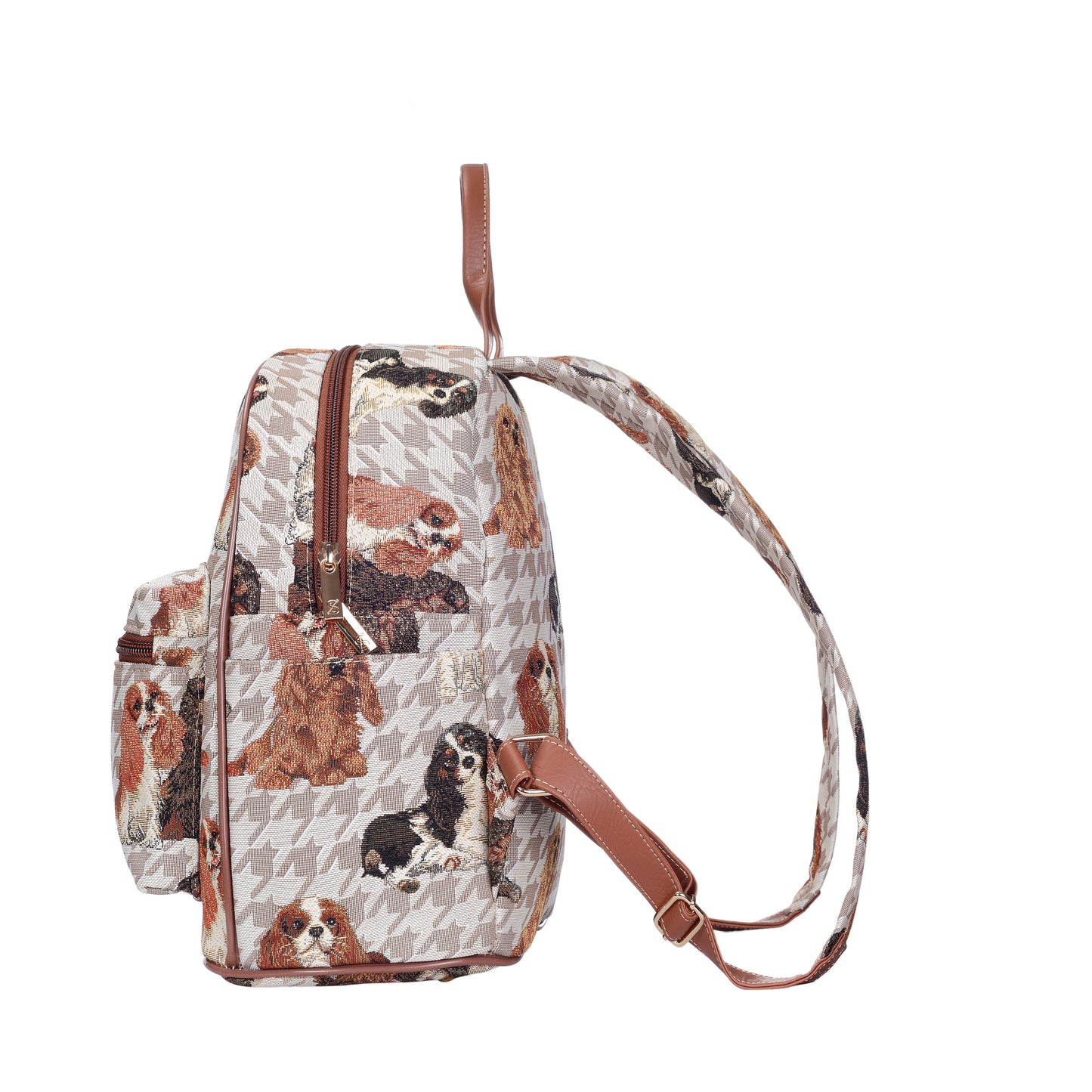 Cavalier King Charles Spaniel Dog Brown Casual Daypack