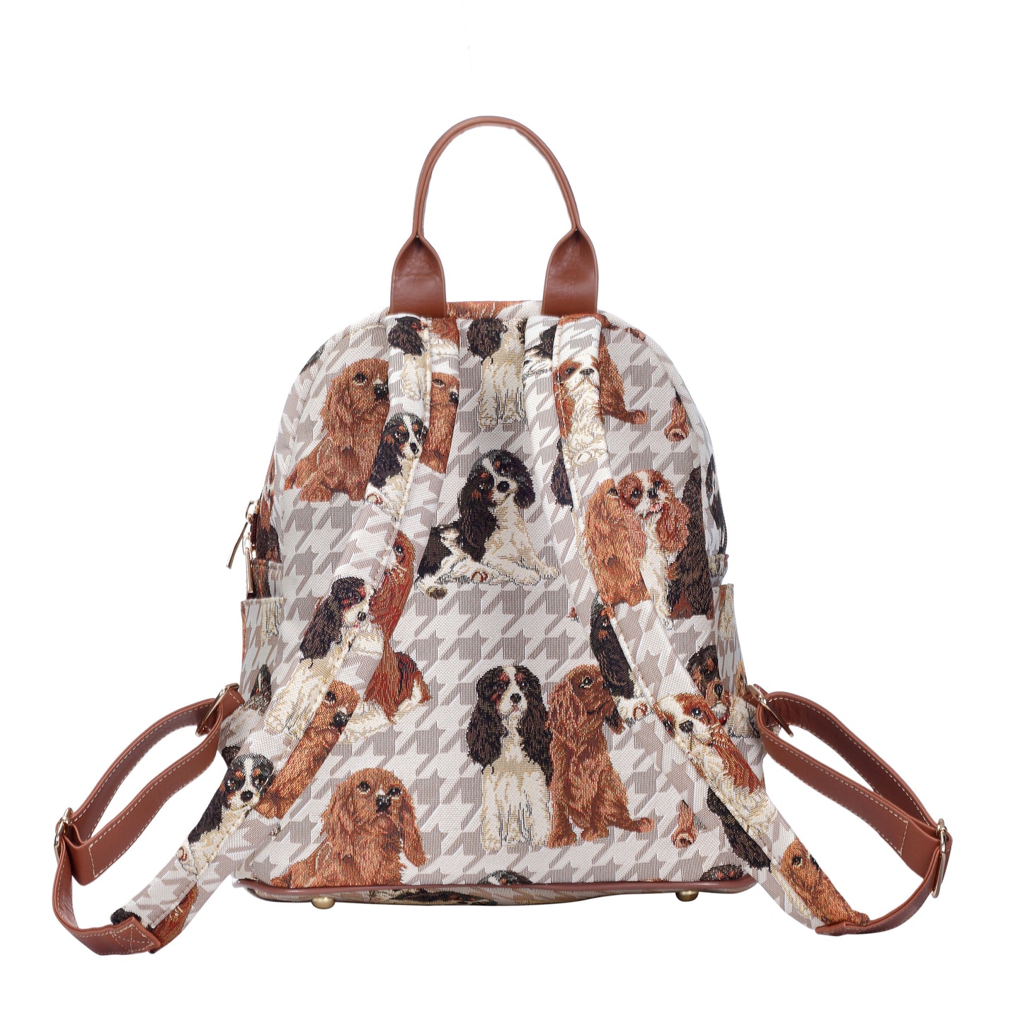 Cavalier King Charles Spaniel Dog Brown Casual Daypack