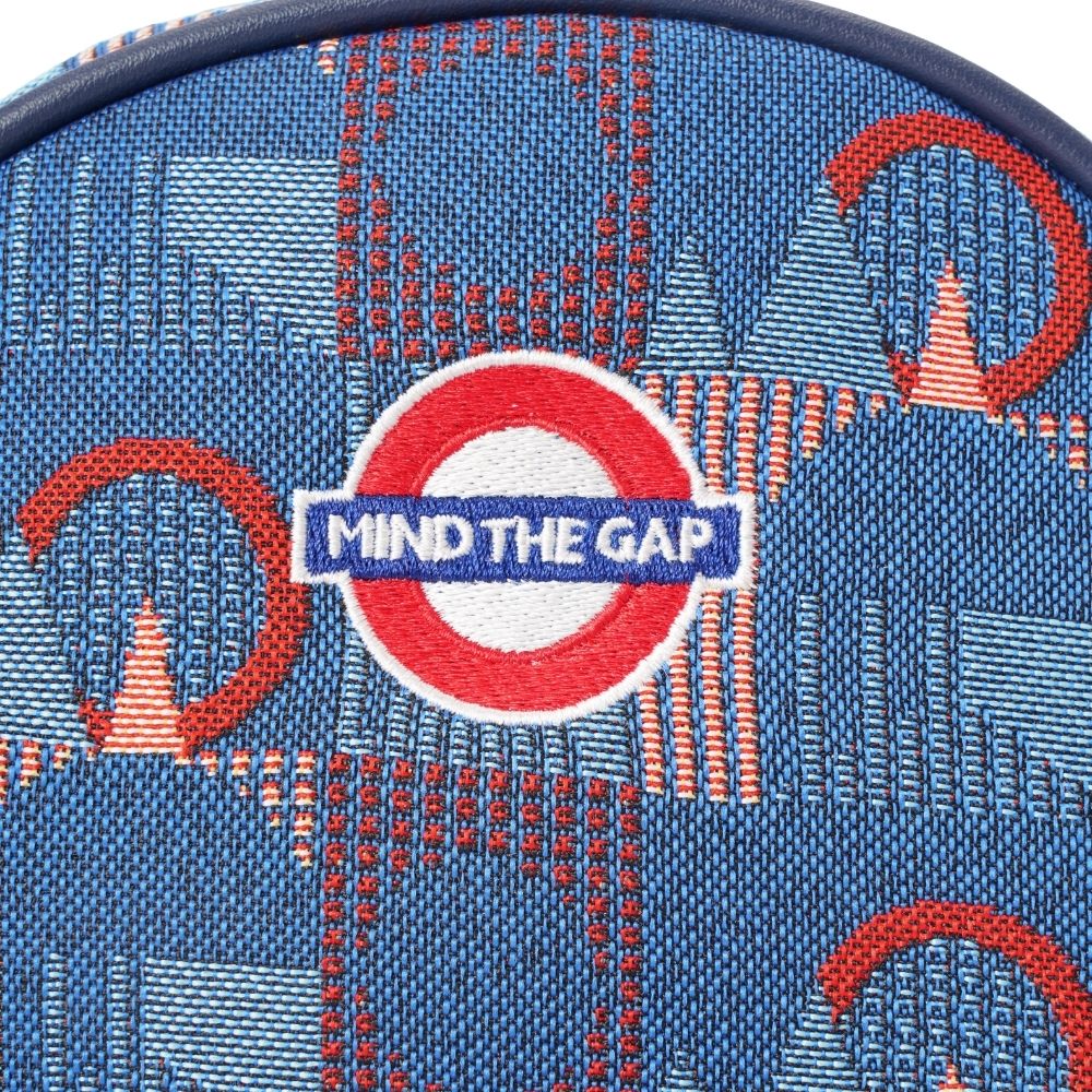 TfL Piccadilly Moquette Mind the Gap Small Daypack/ Rucksack
