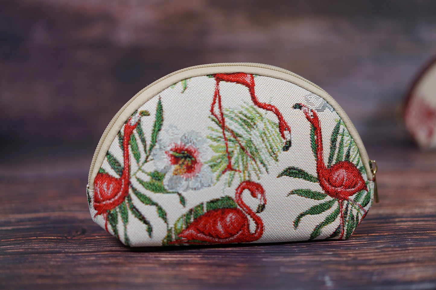 Flamingo Cosmetic Make Up Bag