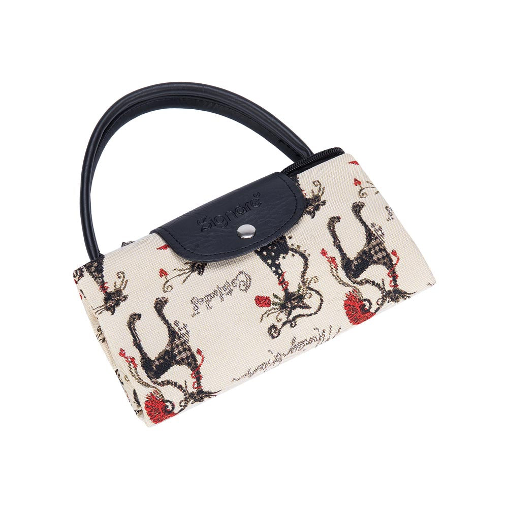 Marilyn Robertson Catitudes Foldaway Grocery Bag