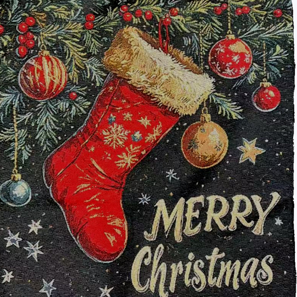 Christmas Stocking Merry Christmas Flat Bag
