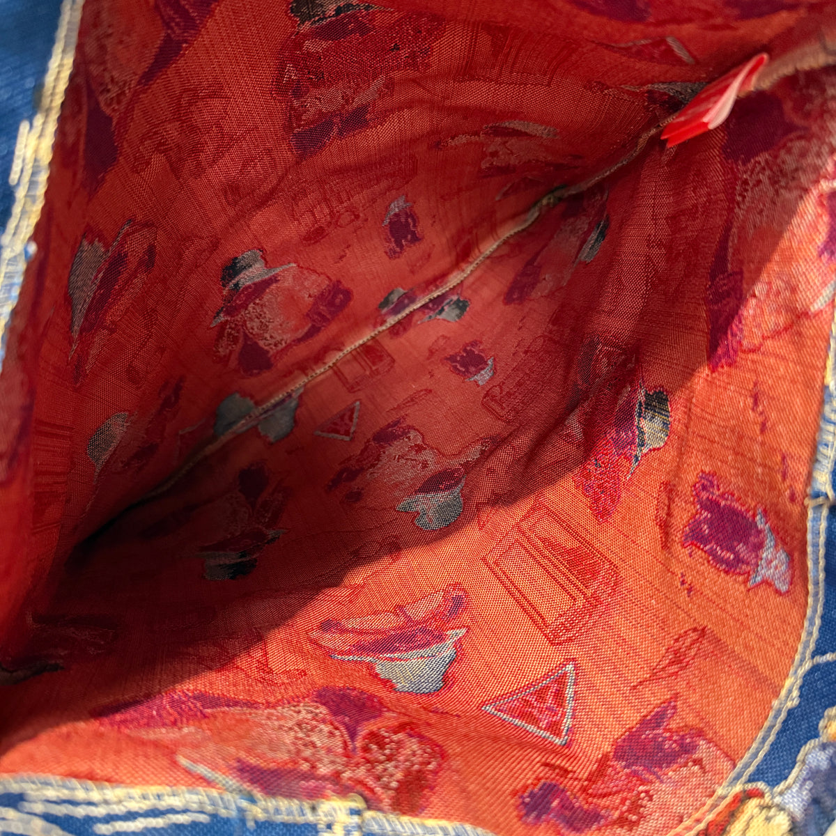 Paddington Bear Blue Flat Shoulder Tote Bag