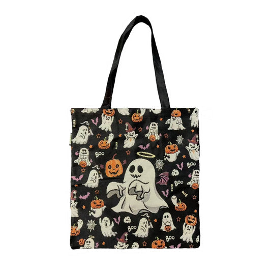 Spooky Boo Halloween Flat Bag