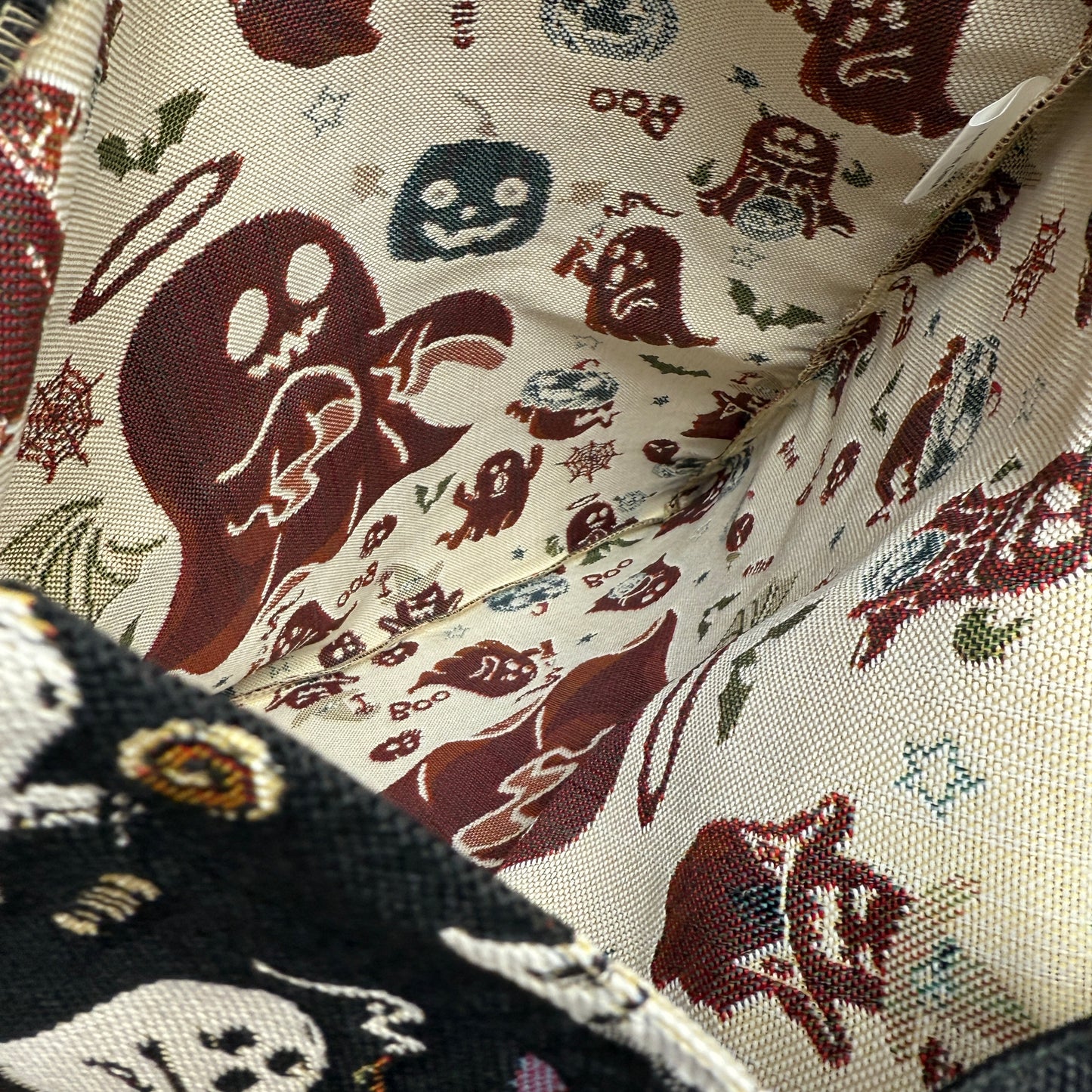 Spooky Boo Halloween Flat Bag