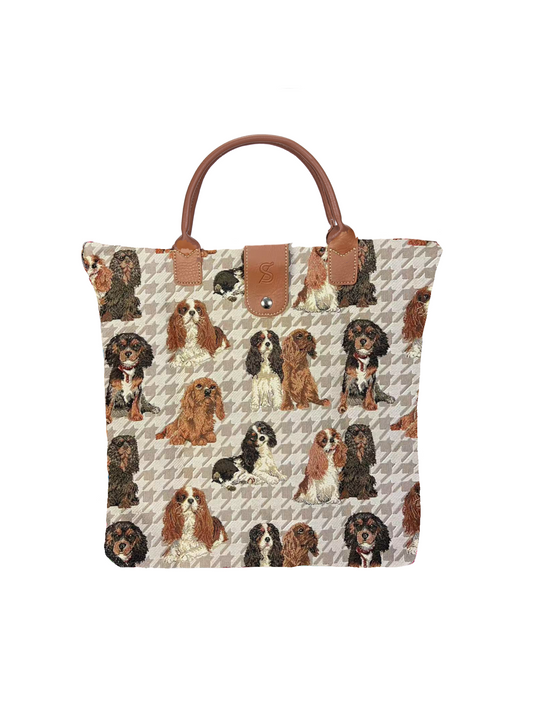 King Charles Cavalier Spaniel Folding Bag
