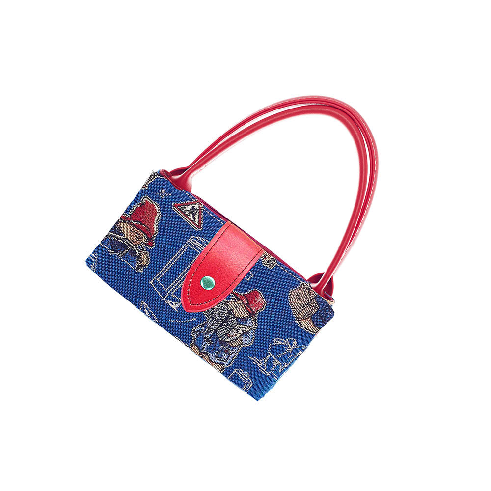 Paddington Bear Blue Folding Bag