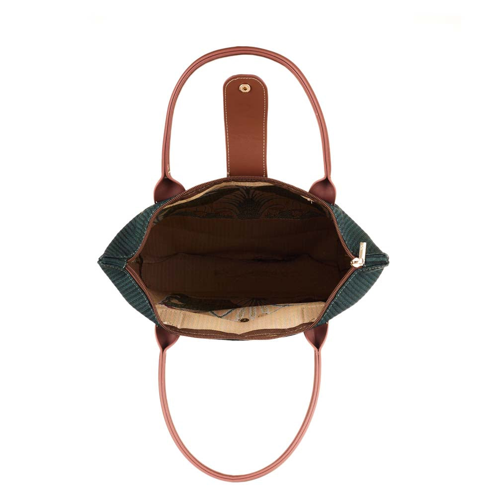 Swan, Rush and Iris Folding Bag