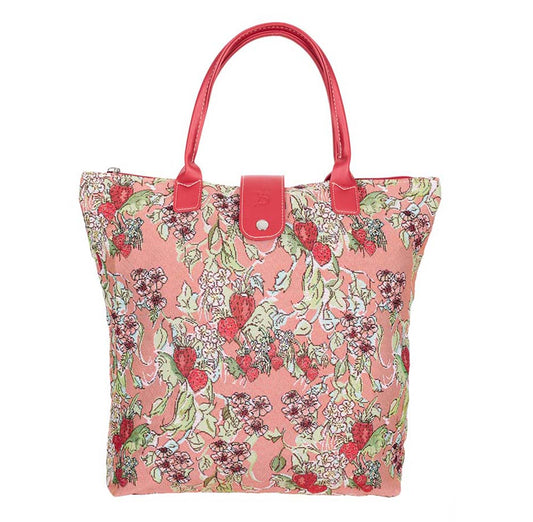 Wild Strawberry Folding Bag